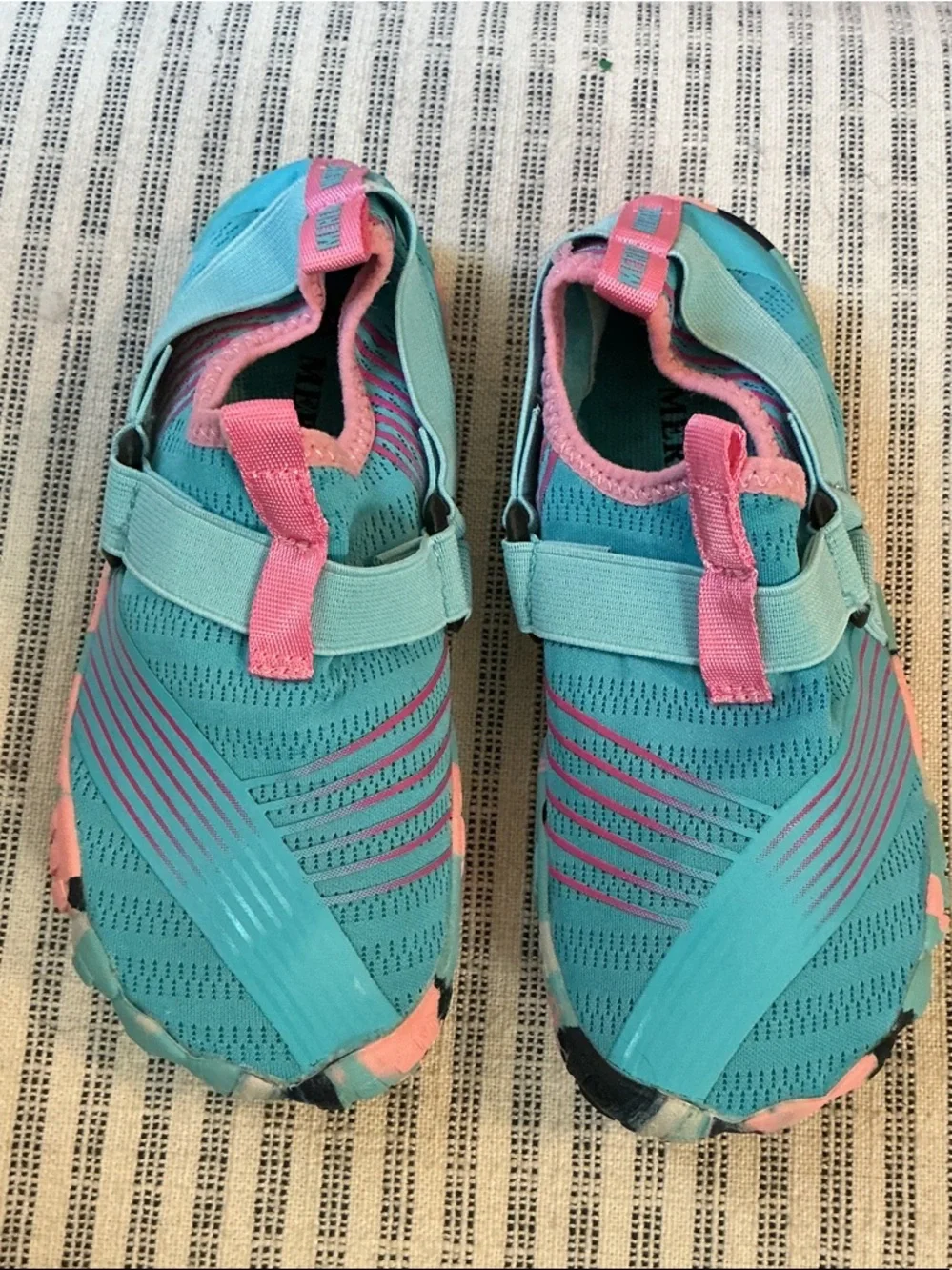 🌸Merence Anti slip Blue Aqua Water Slip On Sneakers